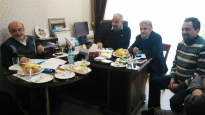 جلسه شورای عالی مجتمع رفاهی نور ال یاسین در مشهد مقدس ۱۲ اسفند