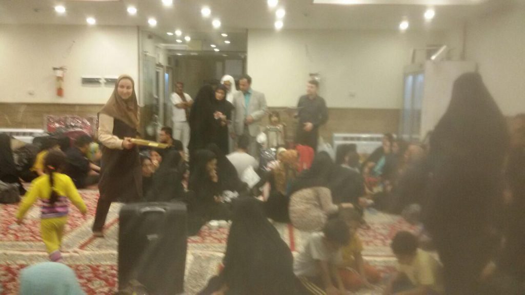 گزارش تصویری اسکان و پذیرایی خانواده های تحت پوشش استان خوزستان در زائرسرای مشهد مقدس