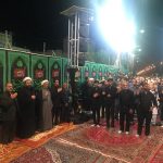 مراسم عزاداری ایام سو گواری شهادت حضرت ابا عبدالله الحسین زاهدان مسجد الزهرا