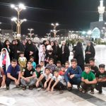 کاروان اعزامی به مشهد مقدس در هتل یاسین از مناطق سیل زده خوزستان
