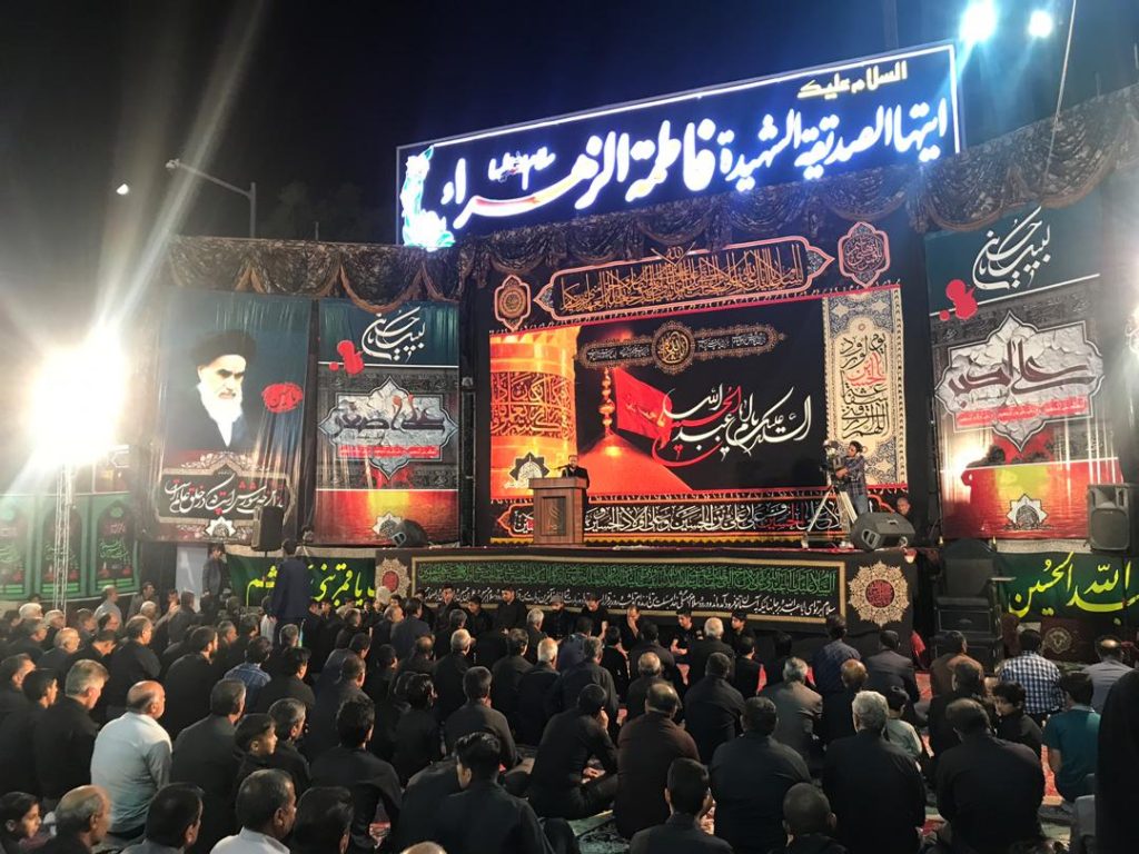 مراسم عزاداری ایام عاشورا استان زاهدان