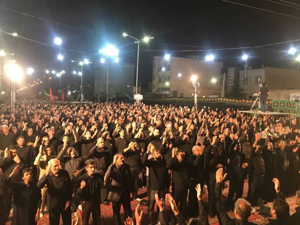 دومین شب برگزاری مراسم عاشورا استان زاهدان