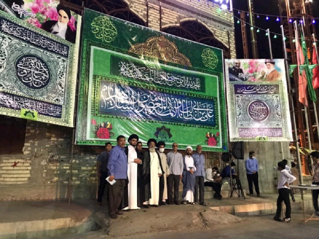 برپایی ایستگاه صلواتی در شب و روز عید غدیر در مسجد الزهرا (س)