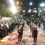 مراسم سوگواری سید و سالار شهیدان مسجد حضرت زهرا سلام الله