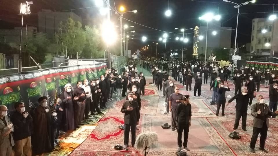 مراسم سوگواری سید و سالار شهیدان مسجد حضرت زهرا سلام الله