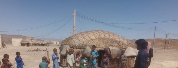 بازدید از منطقه محروم بنت چابهار