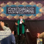 مراسم روز شهادت امام جعفر صادق علیه السلام در مسجد حضرت زهرا سلام الله علیهما شهر زاهدان
